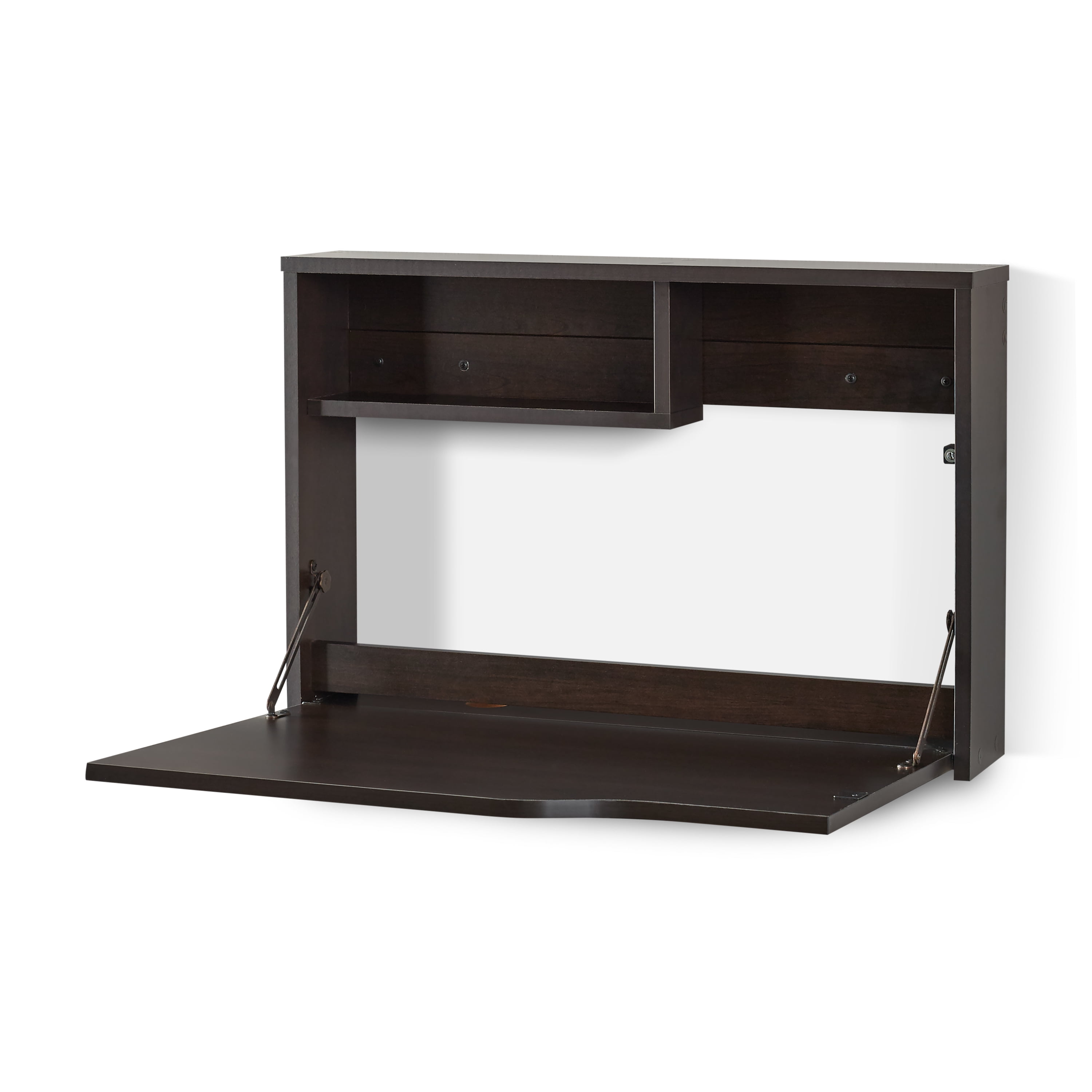 Mainstays Wall Hanging Desk Espresso Finish