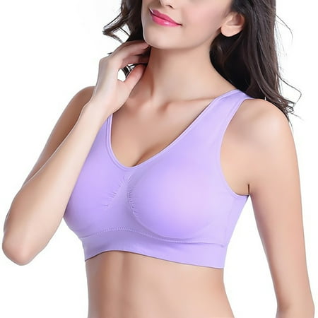 

PEASKJP Bras for Women no Underwire Padded Strappy Sport Bras Padded Strappy Criss Cross Cropped Bras for Yoga Workout Low Impact Camouflage X-L