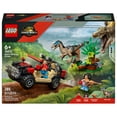 thumbnail image 2 of Set LEGO Jurassic World Huida en Todoterreno y Raptor al Acecho 76972, 2 of 4