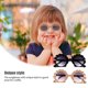 thumbnail image 3 of unbranded 2 Pares Gafas De Sol Divertidas Para Disfraz Fiestas Y En Color Negro, 3 of 6