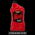thumbnail image 3 of Joyfy 18 oz Halloween Fake Blood,Vampire Blood Makeup Bottle,Halloween Blood Zombie Makeup,Face Paint Kit for Adults,Halloween Costume Vampire Accessories, 3 of 5