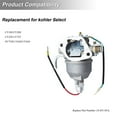 thumbnail image 2 of Carburetor 2405350S 2485350S Carb for Kohler CV18S CV20S CV22S CV620 CV624 CV725 SV735S Engine, 2 of 5
