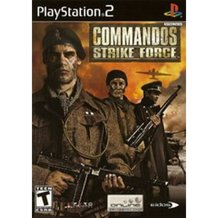 Driving Force Ps2 - Commandos Strike Force - PS2 Playstation 2 (Refurbished)