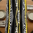 thumbnail image 5 of Table Runners 72 Inches Long Dress Scarves, Yellow Black Stripes Farmhouse Kitchen Table Runner, Coffee Tablerunners, Modern Grey Ombre Abstract Striped 14x72 Inch, 5 of 9