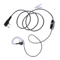thumbnail image 3 of Auricular deportivo de 2 pines PTT MIC para BAOFENG KENWOOD Retevis HYT Radio, 3 of 7