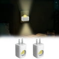 thumbnail image 5 of Luz nocturna LED para enchufe de pared Mini luz nocturna LED enchufable en la pared Automática Luz blanca suave 3000k Iluminación ajustable 360° para dormitorio, baño, escaleras y pasillo, 5 of 5