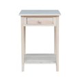 thumbnail image 3 of International Concepts Accents pour la Maison Non Fini Table de Chevet Hampton à 1 Tiroir, 3 of 8