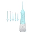 thumbnail image 3 of Irrigador bucal, irrigador bucal eléctrico recargable, limpiador de dientes con hilo dental y estética elegante, 3 of 14