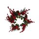 thumbnail image 3 of Anillo de vela de Navidad, corona de Navidad, decoración del hogar, adorno, corona de velas, decoración navideña para bodas en interiores Estilo A, 3 of 9