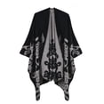 thumbnail image 1 of Nueva Moda Invierno Cálido Ponchos A Cuadros Capas Para Mujeres Chales Gruesos Envolturas Simulación Cachemira Acolchado Siesta Manta Yuarrent AP007116-06, 1 of 2