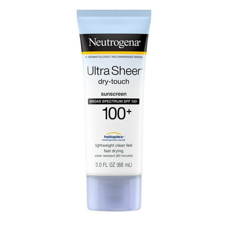Neutrogena Ultra Sheer Dry-Touch SPF 100 Sunscreen Lotion, 3 fl.