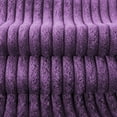 thumbnail image 5 of Phantoscope Pillow Covers Set of 2, 18x18 Inch, Corduroy Velvet, Solid Purple, Decorative Couch Cushion Covers, 5 of 6