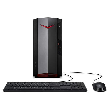 Acer Nitro 50 Gaming Desktop, 10th Gen Intel Core i5-10400F 6-Core Processor, GeForce GTX 1660 Super, 8GB DDR4, 512GB NVMe M.2 SSD, Intel WiFi 6, Keyboard and Mouse, N50-610-UR15