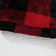 thumbnail image 3 of Gibobby Camisas De Vestir Otoño Invierno niños pequeños niñas manga larga cuadros estampados polar Sudadera con capucha Tops prendas de vestir para niños ropa(Rojo, 4-5 Años), 3 of 5