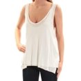 thumbnail image 2 of WE THE FREE $38 Womens Scoop Neck Sleeveless Ivory Casual Top Regular 38 B+B, 2 of 3