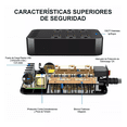 thumbnail image 2 of Multicontacto Regleta de Enchufe Con Usb Negro, 2 of 3