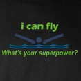 thumbnail image 3 of CafePress - I Can Fly Long Sleeve T Shirt - Long Sleeve Dark T-Shirt, 3 of 4