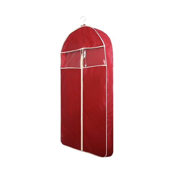Bolsas de Ropa de Viaje para Ropa Colgante, Bolsa de Ropa para Ropa Colgante 88x60cm, Traje Llevar en Bolsa de Ropa para Viajar con Ventana Transparente, Almacenamiento de Armario