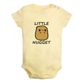 thumbnail image 2 of iDzn Little Nugget Funny Rompers For Babies, Newborn Baby Unisex Bodysuits, Infant Jumpsuits, Toddler 0-24 Months Kids One-Piece Oufits, 2 of 5