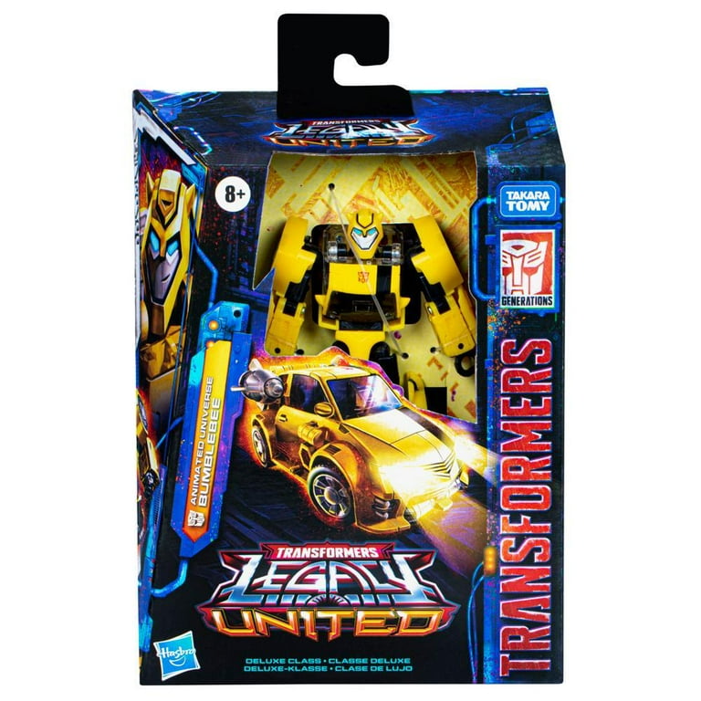 Transformers Legacy United Animated Universe Bumblebee - Deluxe Transformers Legacy United Animated Universe Bumblebee - Deluxe