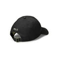 thumbnail image 2 of Polo Ralph Lauren Mens Polo Sports Pony Logo Hat Cap (One Size, Black (White Pony)), 2 of 2
