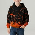 thumbnail image 4 of CYRBOKO Boys Graphic Hoodies, Fall Casual Thermal Long Sleeve Winter Sweatshirts Orange Size 9-10 T, 4 of 7