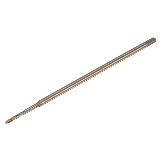 Unique Bargains M2 x 0.4 Cobalt High Speed Steel Machine Spiral Point Thread Tap Titanium Plated