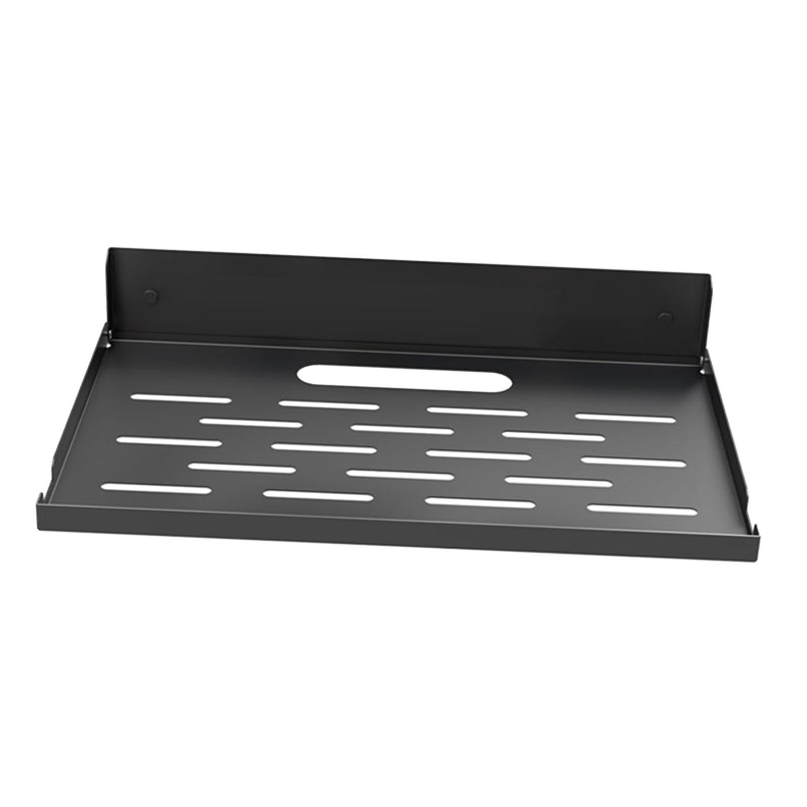 Axioma Floating Metal Wall Mount Shelf Router Shelf Modern Cable Management Router Rack