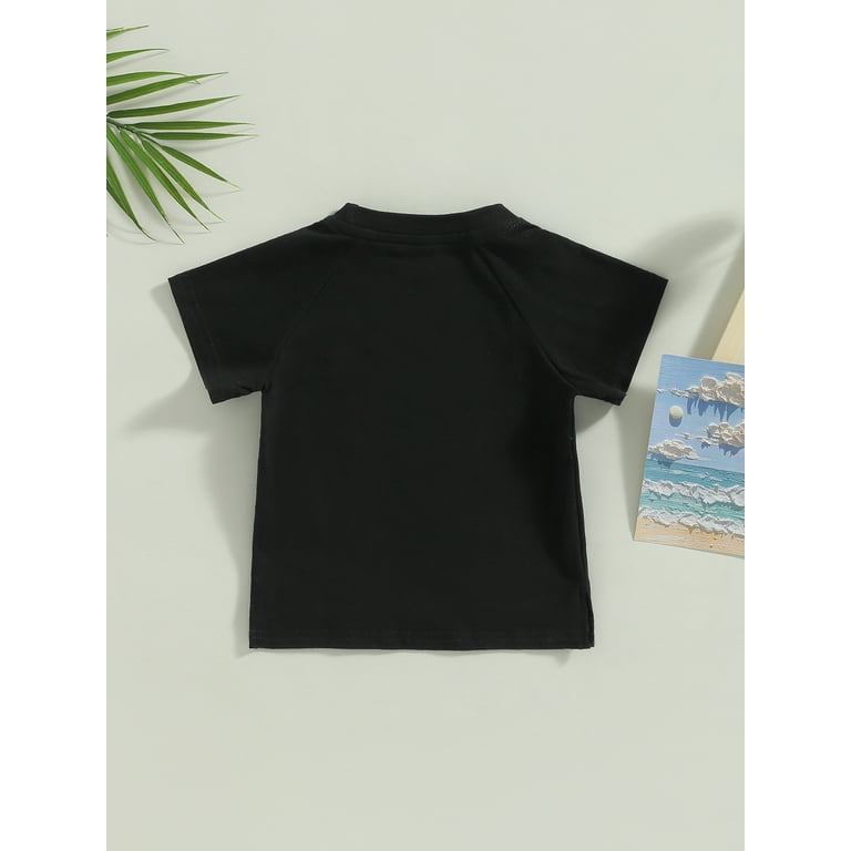 Plain black t shirt 12-18 months hotsell