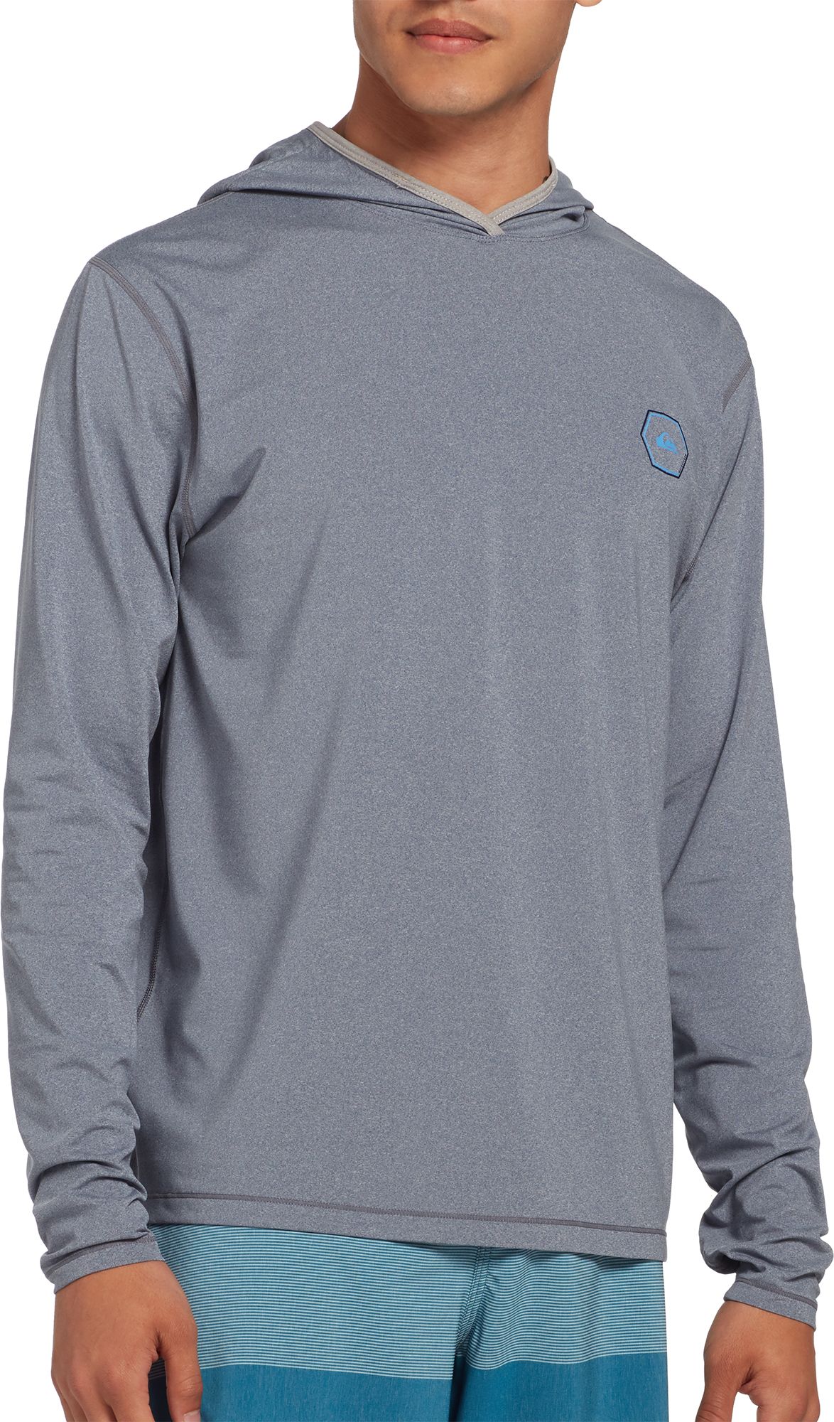 Quiksilver Quiksilver Men's Amphibian Hooded Long Sleeve Rash Guard