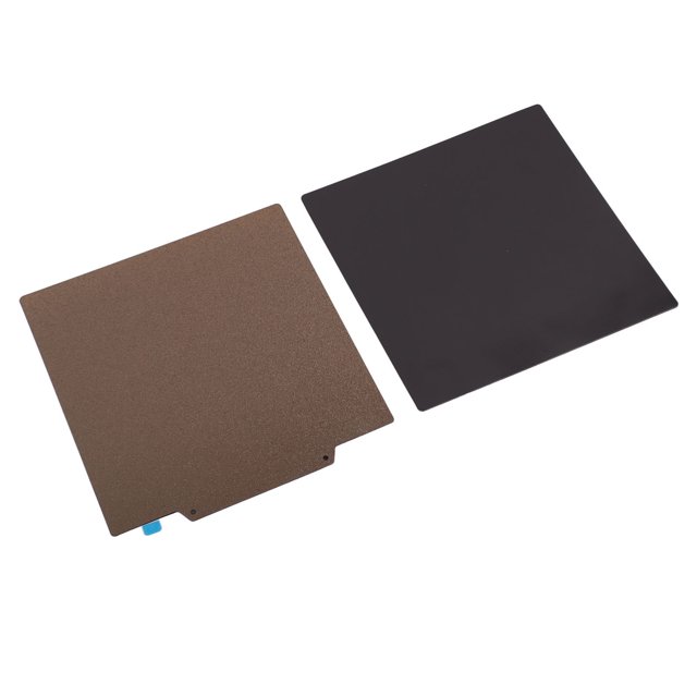 3D Printer Build Plate, Smoothly Shiny Star PEY + Textured PEI Double Sided Flexible Steel Plate For Kingroon KP3S 3D Printer 180x180mm