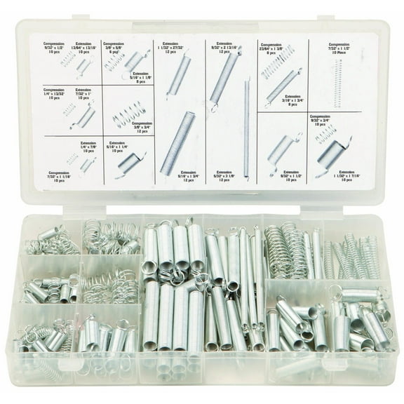 200 Piece Assorted Spring Set