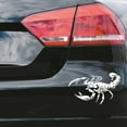 thumbnail image 3 of Car Decoration 3D Decal Sticker Vinyl Sticker, White 40cm, 3 of 4