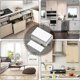 thumbnail image 5 of Magnetic Cabinet Lock Self Adhesive Jiayi 4 Pack Magnetic Door Catch Strong Cabinet Door Magnet Latch Stainless Steel Magnetic Latch for Kitchen, 5 of 5