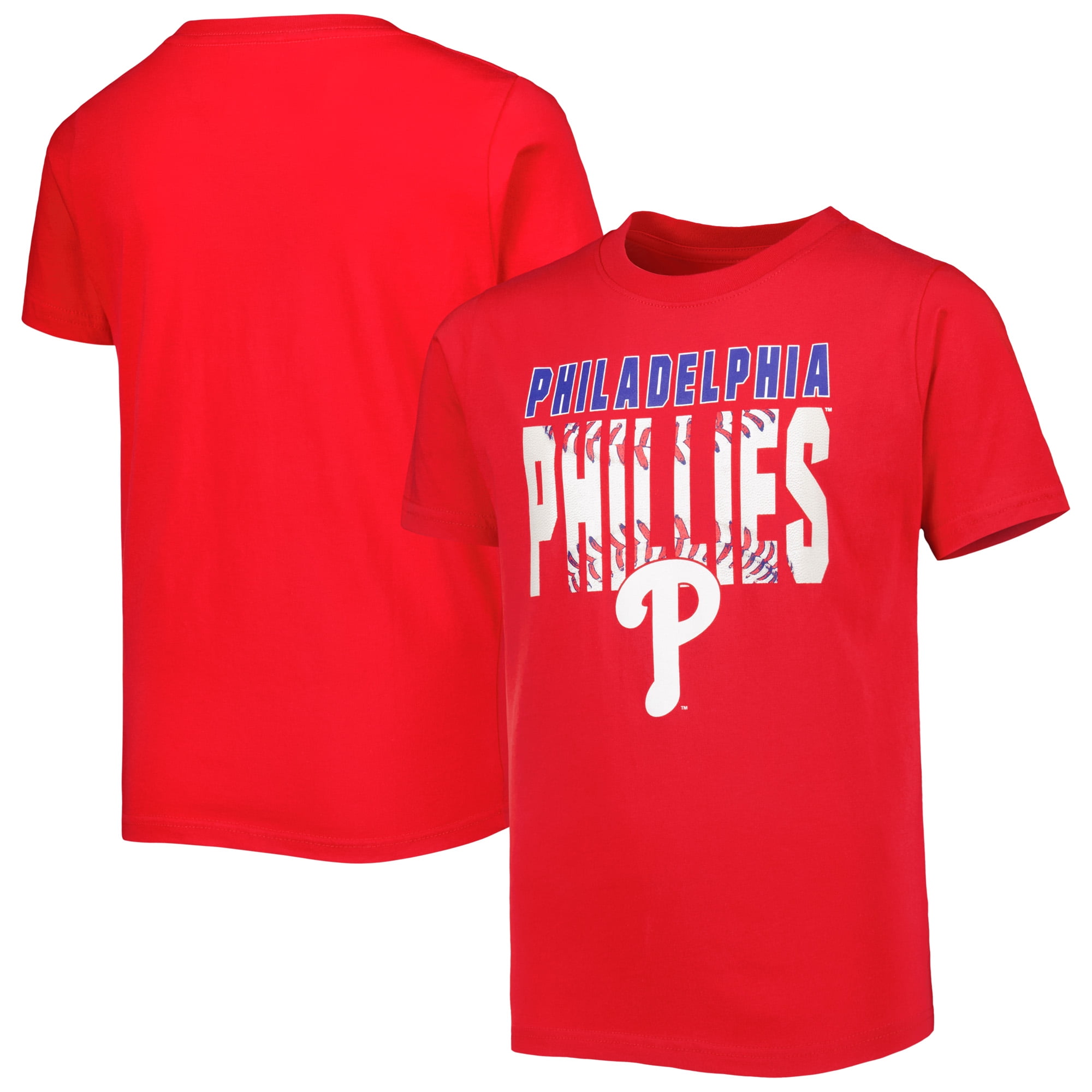 Youth Red Philadelphia Phillies T-Shirt - Walmart.com