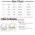 thumbnail image 3 of Sports Bras for Women Women Color Plus Sizethin Large Bra Sports Bra Full Bra Cup Womens Bras Summer Plus Size Bras for Women, 3 of 8