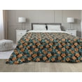 thumbnail image 1 of Hawaiian Colors Down Alternative Comforter, Monochrome Camouflage Effect Inspired Scene of Tropical Plants, Microfiber Quilt for All Season, 5 Sizes, Army Green Slate Brown, by Ambesonne, 1 of 3