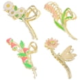 thumbnail image 1 of UPOUART 4Ud Accesorios Para Pinzas Garra Con Floral Multicolor Para Fiestas Y Hogar, 1 of 7