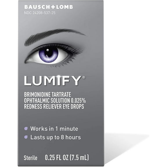 Lumify Redness Reliever Eye Drops, 0.25 Oz