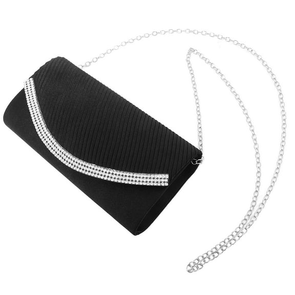OUNONA Women's Evening Clutch Bag Set, Small Polyester Handbag for Prom, Wedding, Party, Formal Occasions
