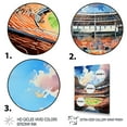 thumbnail image 3 of Designart "modern Baseball Stadium II" Cityscapes Wall Art Living Room, 3 of 5