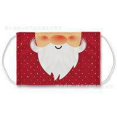 thumbnail image 3 of VONKY Christmas Themed Dust Mask Breathable Polyester Printing Face Mask with Elastic Ear Rope Type 1, 3 of 8