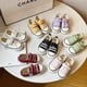 thumbnail image 4 of Zapatos de lona con velcro para niños, primavera, pequeños, grandes, para niños y niñas, zapatos de tabla para estudiantes, zapatos de bebé de suela blanda Tide, 4 of 6