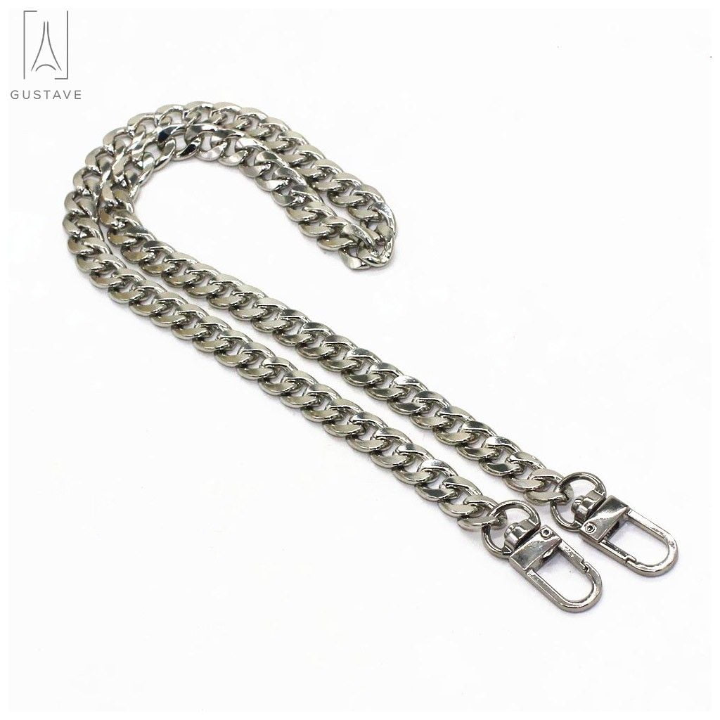 Gustavedesign 47 Inchs DIY Purse Metal Chain Strap Replacement