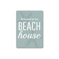 thumbnail image 2 of Beach House Welcome Novelty Sign, Metal Wall Decor - 10x14 inches, 2 of 4