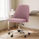 thumbnail image 1 of Silla de oficina DUMOS Comfy Rolling Swivel Task Blush, 1 of 8