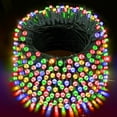thumbnail image 1 of XURISEN 403FT 1000 LED Christmas Lights, Green Wire String Lights Outdoor 8 Modes Memory Function Plug in Fairy Lights for House Christmas Tree Patio Wedding Garden Party Decor- Mutilcolor, 1 of 8