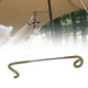 thumbnail image 4 of Ganchos de soporte para luz, colgador de lámpara para poste de tienda de campaña al aire libre (verde militar) Likrtyny  Para estrenar, 4 of 6