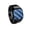 Black Blue, variant on Titanium Steel Carbon Fiber Ring for Men Inlay Composite Band Flat Top Signet Ring Minimalist Industrial Unique Gift Blue Size 11