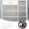 thumbnail image 2 of Acrylic Kids Shoe Rack Clear Shoe Organizer For Toddlers & Children Space Saving Nursery Shoe Storage Shelf Small Baby Shoes Display Rack For Closet/Entryway Home Textile Storage, 2 of 5